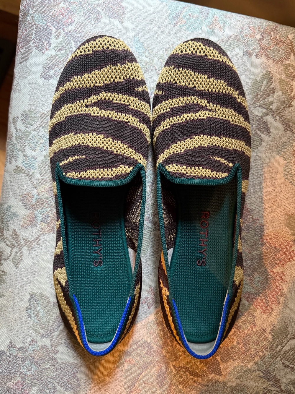 Rothy’s Zebra Print Loafers
